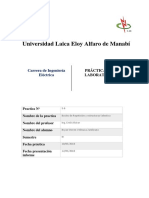 Universidad Laica Eloy Alfaro de Manabí: Carrera de Ingeniería Eléctrica