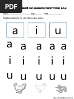 Belajar Menulis Huruf ABC | PDF