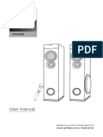 User Manual Philips SPA9080B