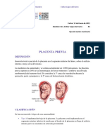 DPP y Placenta Previa PDF