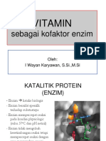 Vitamin Sebagai Kofaktor Enzim