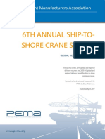 6Th Annual Ship-To-Shore Crane Survey: Port Equipment Manufacturers Association