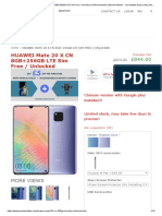 Buy HUAWEI Mate 20 X CN 8GB+256GB LTE Sim Free _ Unlock