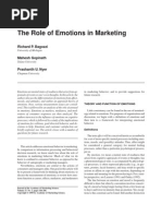 Download The Role of Emotions in Marketing by luizamj SN3956741 doc pdf
