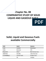 Chapter No. 08 Comparative Study of Solid Liquid and Gaseous Fuels