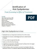Identification of High Risk Dyslipidemia