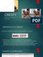Obesity: Febby Devika Triofanny 30101700061