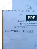 Network Theory