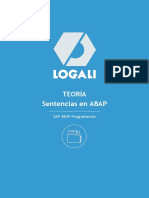 04 Documentaci N Sentencias en ABAP PDF