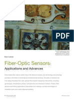 Fiber-Optic Sensors:: Applications and Advances