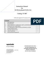 Instruction Manual For STAR IR (β subunit) ELISA Kit Catalog # 17-483