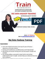 Hadoop Training in Bangalore - Hadoop Training Certification Course in BTM, Marathahalli