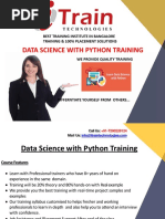 Data Science With Python Training in Bangalore - Python Training Institutes in Bangalore, Marathahalli, Jayanagar