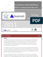 Seismic Evaluation and Retrofit Manual MTPTC Training, April & May 2011