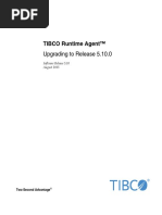 TIBCO Runtime Agent™: Upgrading To Release 5.10.0