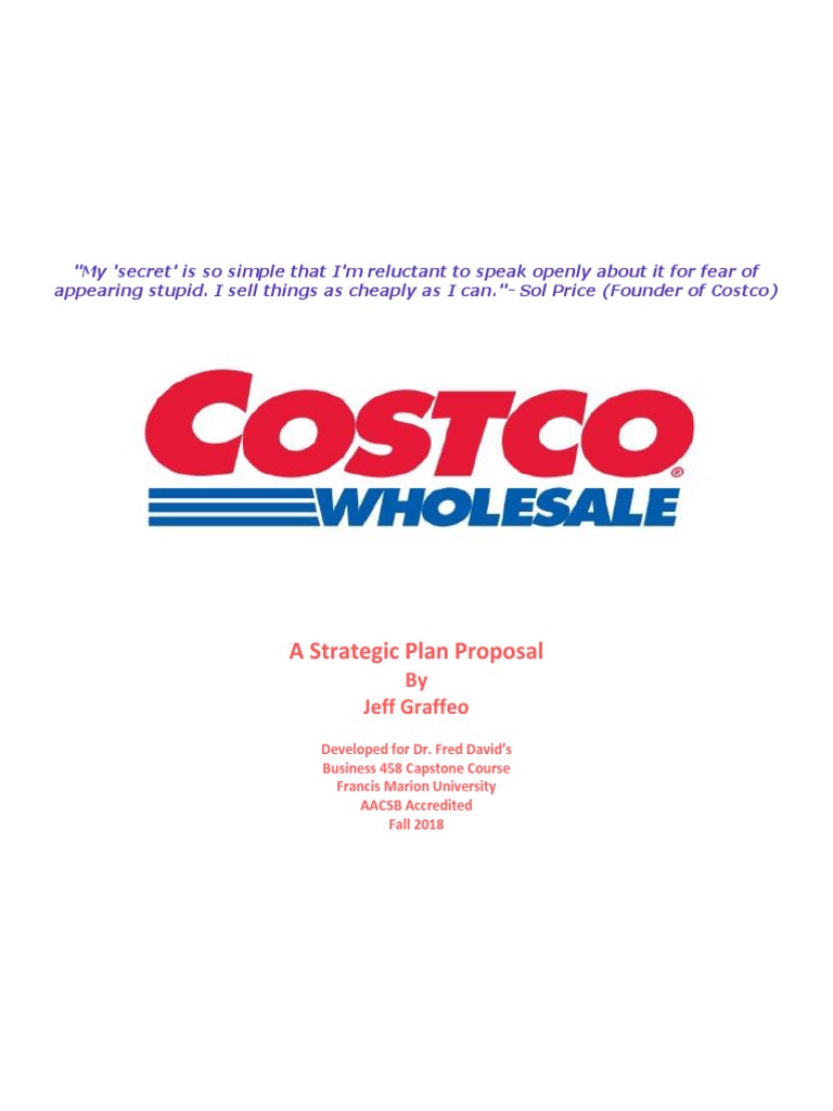 Costco Business Strategy 2017 | PDF | Costco | Retail