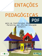 SEDF Orientações Pedagógicas para Instituições Educacionais Parceiras Que Ofertam Educação Infantil