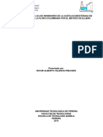 DETECCIÓN in vitro DE INHIBIDORES DE LA ACETILCOLINESTERASA EN PLANTAS DE LA FLORA COLOMBIANA POR EL MÉTODO DE ELLMAN