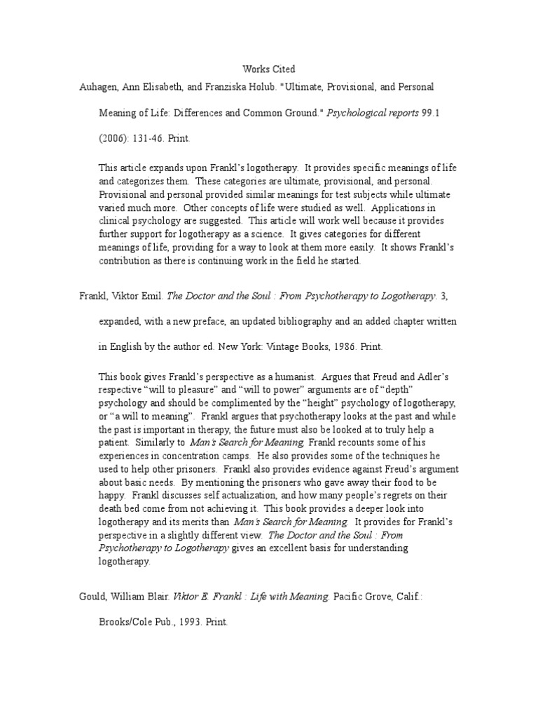 Annotated bibliography example image