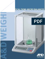 Analytical/Semi-Micro Balances