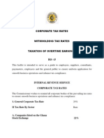 Corporate Tax Rates