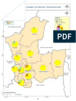 Population by Religion and DS Division - Matale District 2012