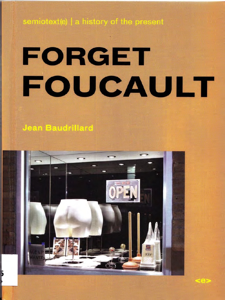 Forget Foucault Japanese Yen Nature