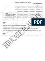 Test 4 Benzene (First Half)