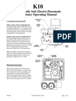 Intrinsically Safe Electro-Pneumatic Positioner Operating Manual