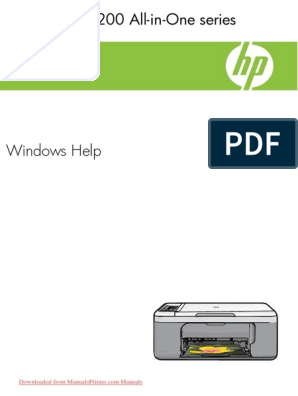 HP DeskJet PDF | Image Scanner Hewlett Packard