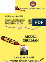 Model Shulman Power Point