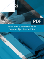 Guias para La Presentacion Del Resumen Ejecutivo Del EIA D