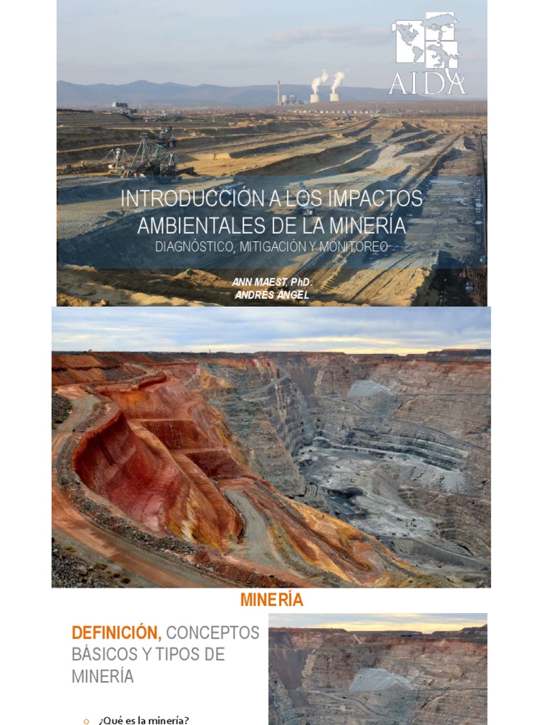 Impactos Ambientales de La Minería de Carbón | PDF | Minería | Cobre