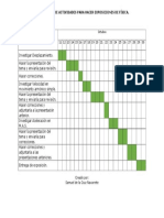 Cronograma de Actividades