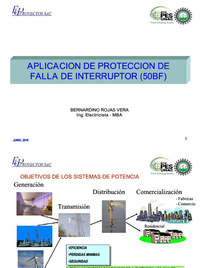 Protección de Fallas en Interruptores 50BF | PDF | Transformador | Relé