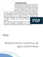 modelos numéricos de flujo de agua subterrnea