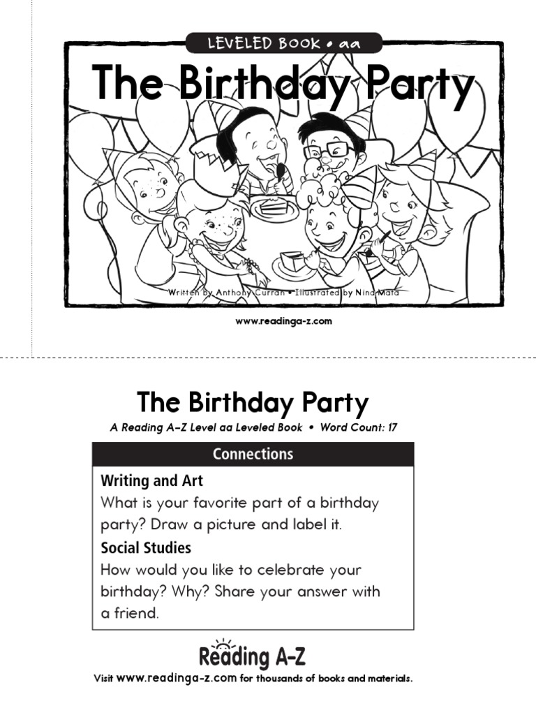 Birthday Party | PDF