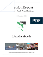 BRR District Report Banda Aceh