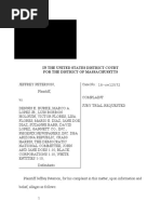 2018 12 14 Complaint Peterson V Burke United States Court District of Massachusetts