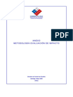 DIPRES (CHILE) - 2009 - Metodología evaluación de impacto.pdf