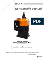 HA Series Hydraulic Amplifier Electrical - Installation  Operation Manual - rev F.pdf