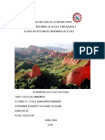 Patrimonio Geologico y Geoparques