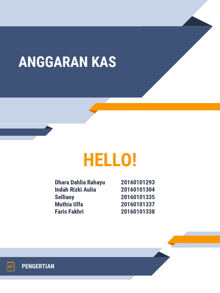 Ppt Anggaran Kas Pptx