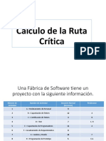 Cálculo de La Ruta Crítica PDF