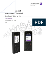 8262 - 8262ex DECT Handset User Manual
