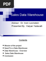 Sales-Data-Warehouse62 Example PDF