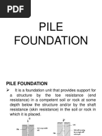 Overview of Pile Foundations | PDF | Deep Foundation | Building Technology