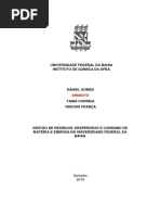 Gestão de Resíduos-Desperdício e Consumo de Matéria e Energia Na UFBA (1)
