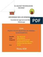 Informae de Geoestadistica