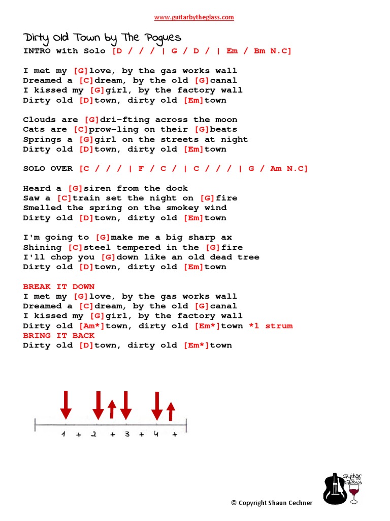 DirtyOldTownbyThePogues.pdf